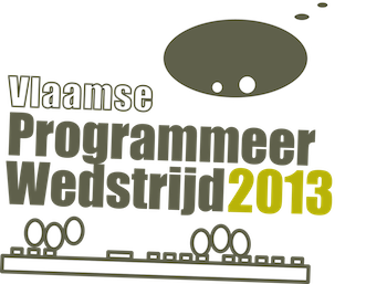 Logo Vlaamse programmeerwedstrijd editie 5 2013