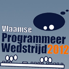 Logo Vlaamse programmeerwedstrijd editie 4 2012